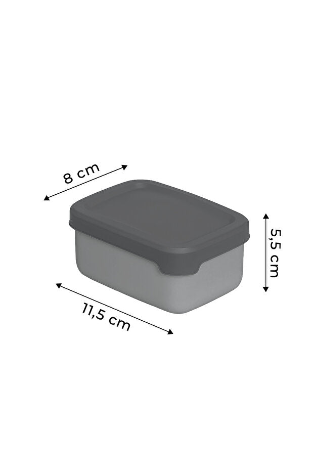 Lot de 4 Boîtes de Conservation Rectangulaires Hermétiques