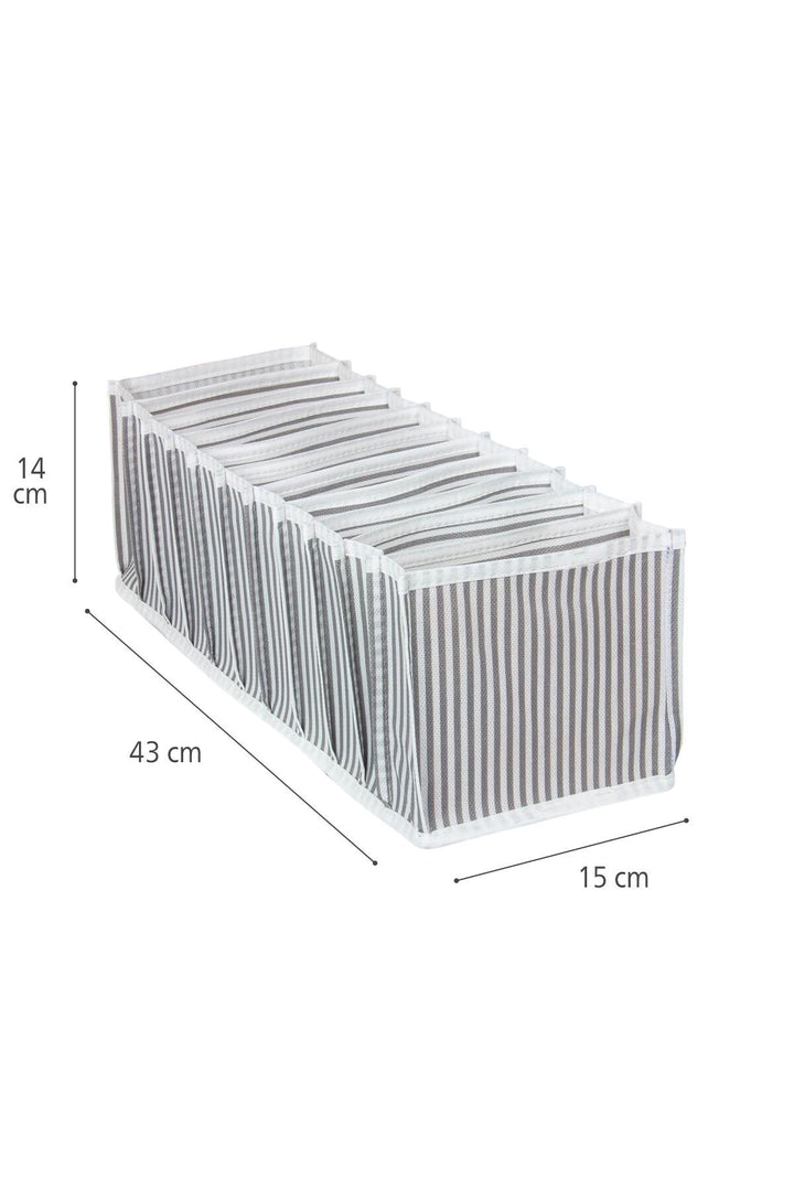 Organiseur accordéon - Taille M (43 x 15 x 14 cm) – Rangement pratique avec 10 compartiments