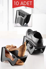 <tc>Lot de 10 rampes à chaussures individuelles</tc>