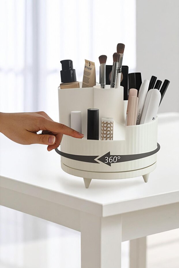 Organisateur de Maquillage Rotatif 360°