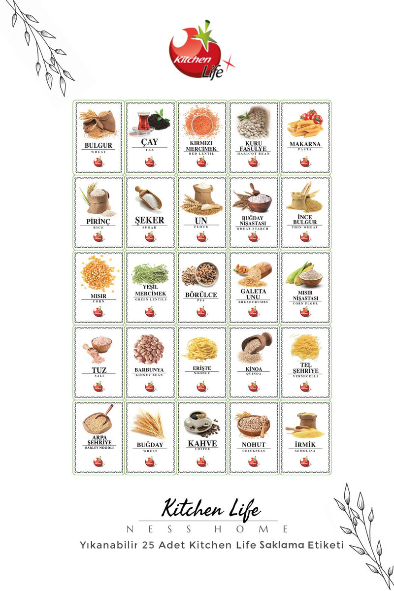 Set de 24 boîtes de conservation alimentaires carrées avec couvercles en silicone et étiquettes – Hermétiques – X8 (550 ml / 1200 ml / 1750 ml)