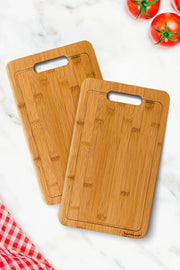 Set de 2 planches à découper en bambou Yone Mix – Planches à steak - Justyol