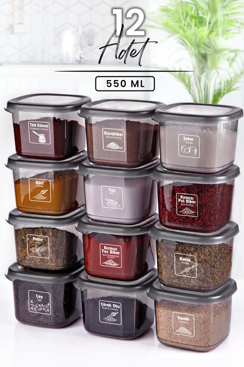 Box Complète de Rangement & Conservation Cuisine – 28 Pièces