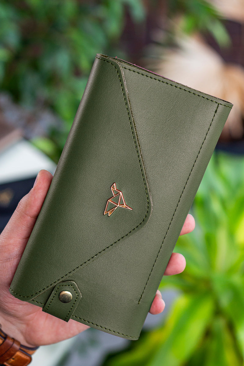 Enveloppe Téléphone et Boîtes de Pièces - Cuir Synthétique, Design Élégant et Pratique