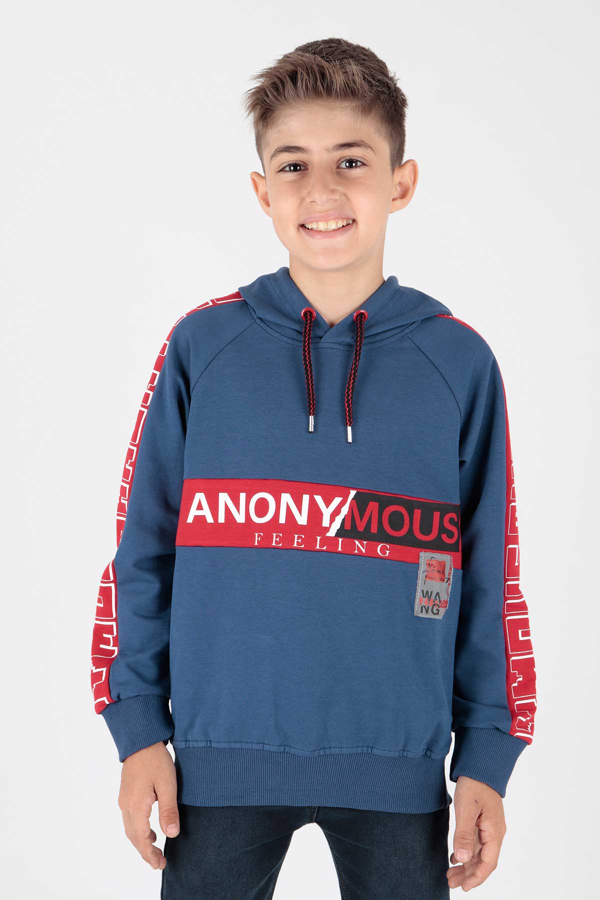 ahenk kids erkek anonymous baskili sweat ak15177