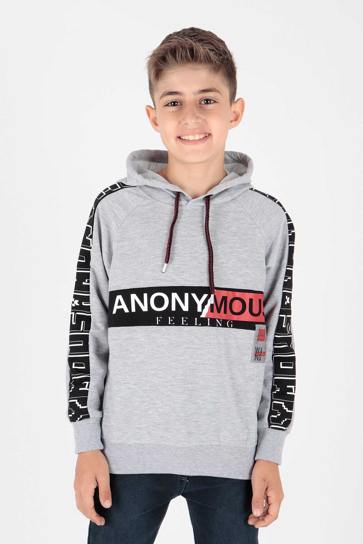 ahenk kids erkek anonymous baskili sweat ak15177