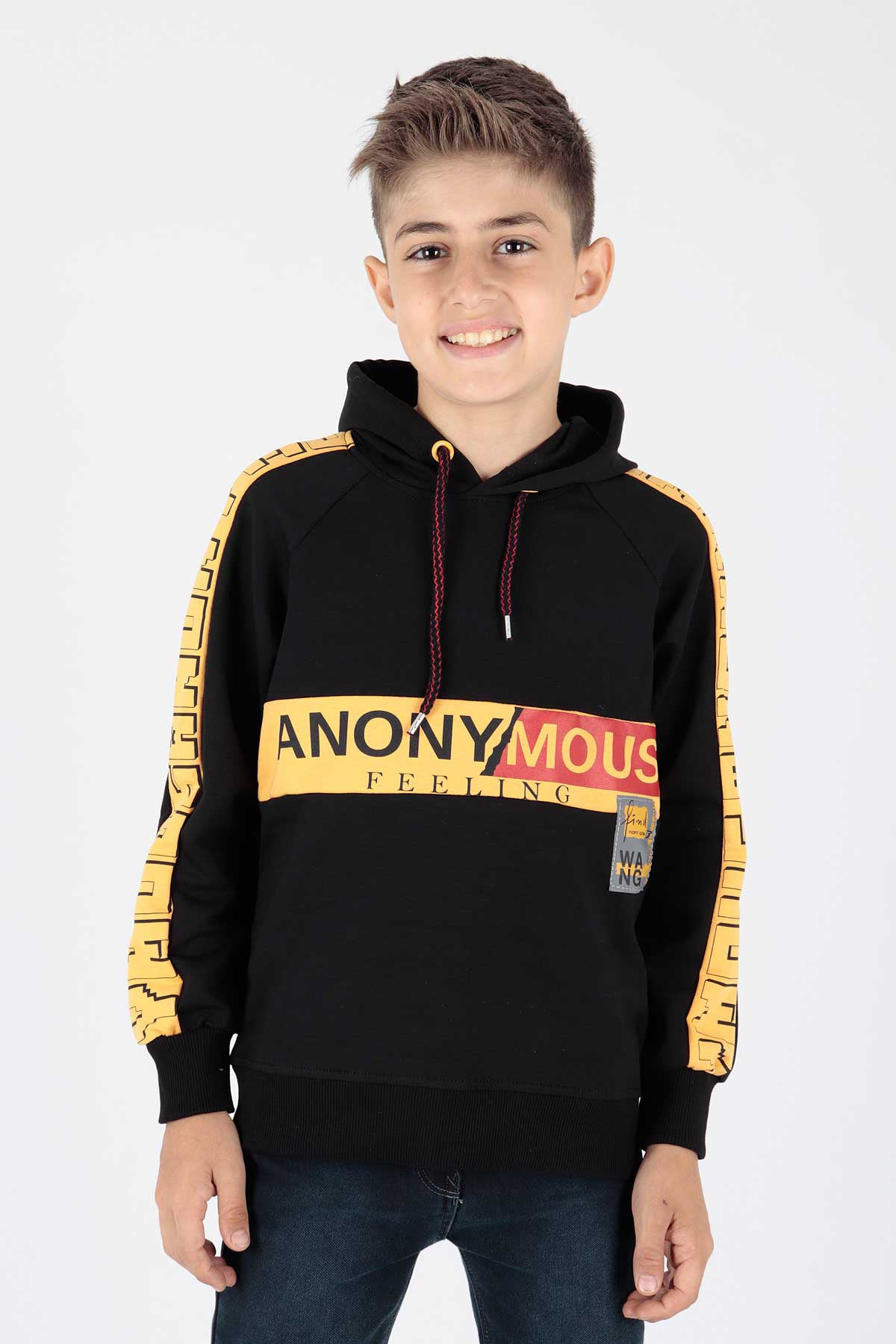 ahenk kids erkek anonymous baskili sweat ak15177