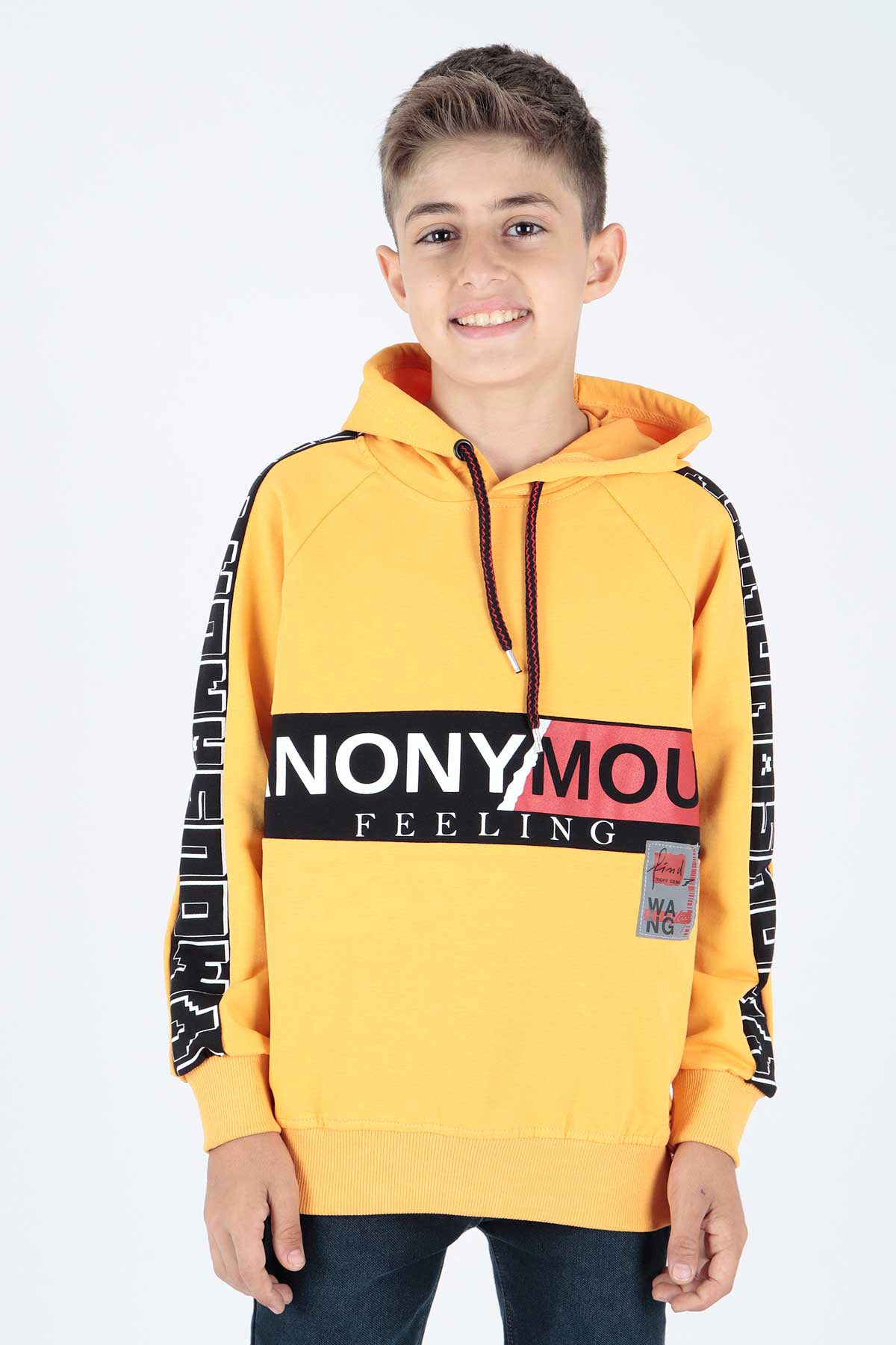 ahenk kids erkek anonymous baskili sweat ak15177