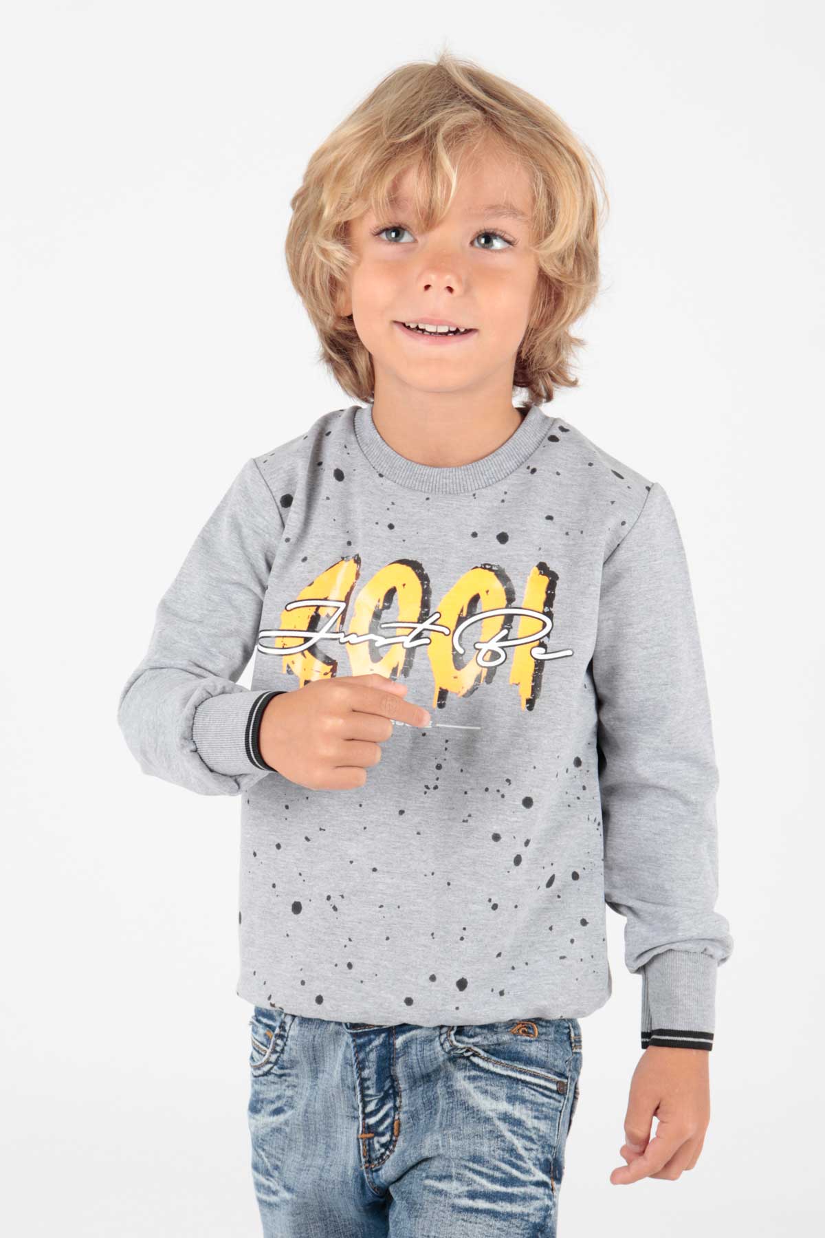 <tc>Sweat Ahenk Kids pour garçon avec imprimé Cool - AK222402</tc>