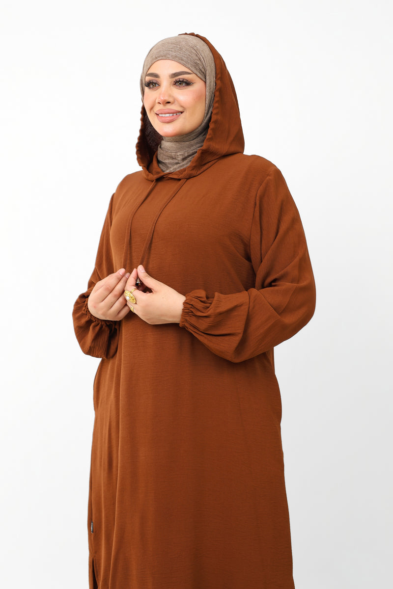 Ensemble Houria 2 Pièces – Tunique à Capuche & Pantalon Large