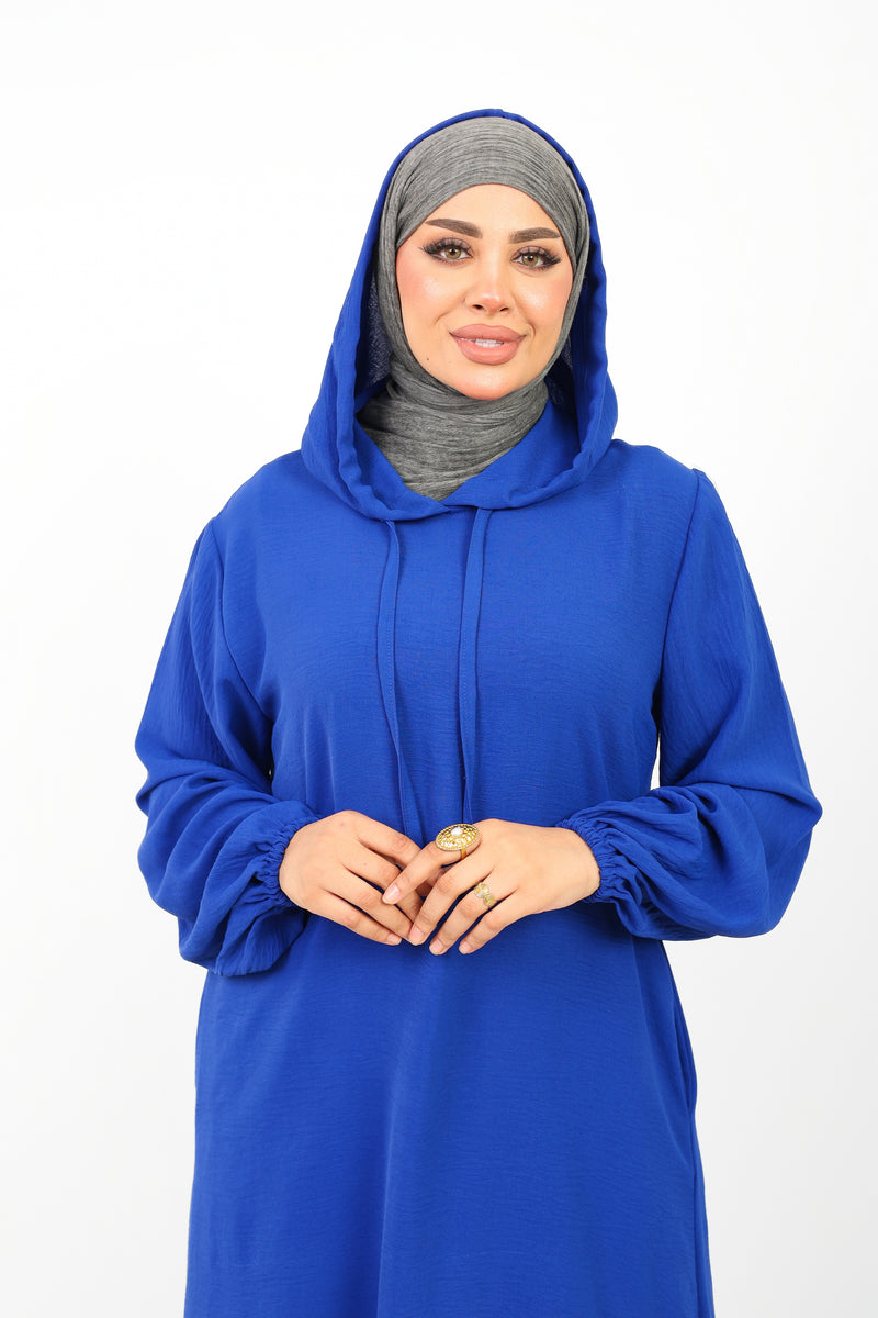 Ensemble Houria 2 Pièces – Tunique à Capuche & Pantalon Large