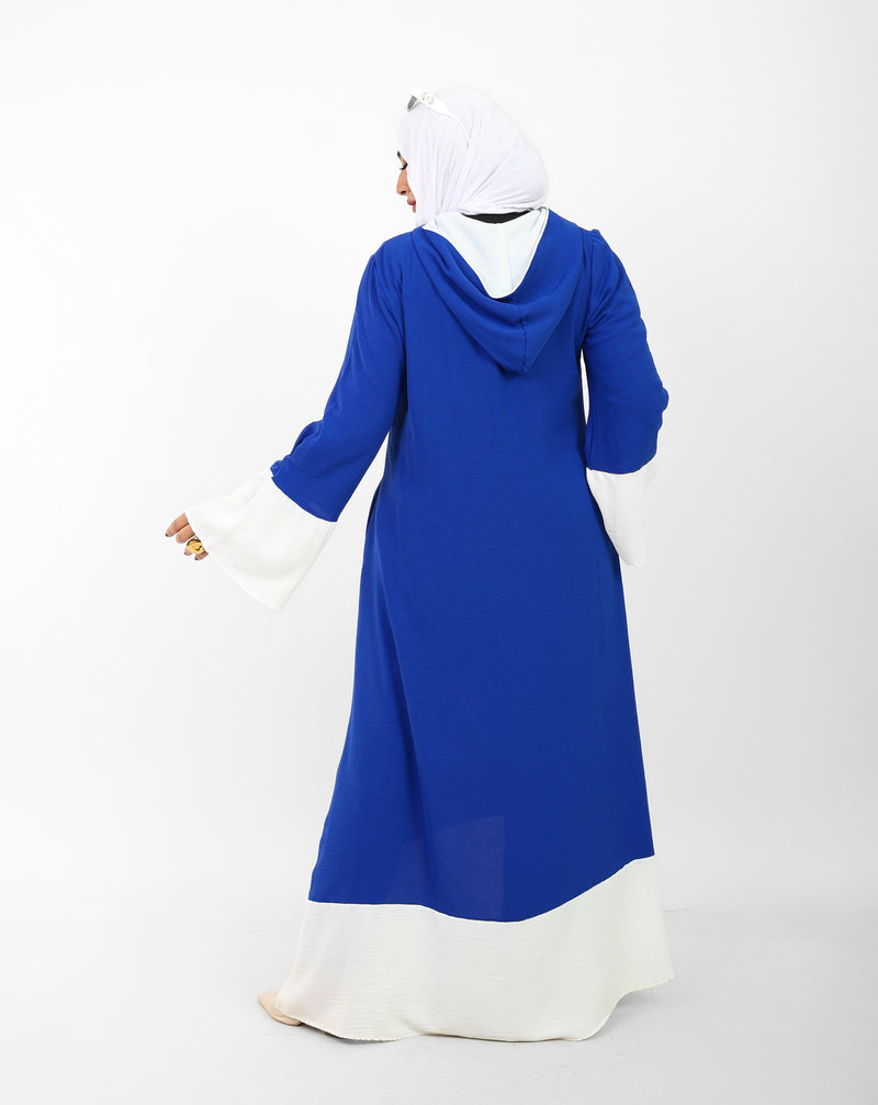 Robe Folla Longue – Tissu Turc CY Bicolore