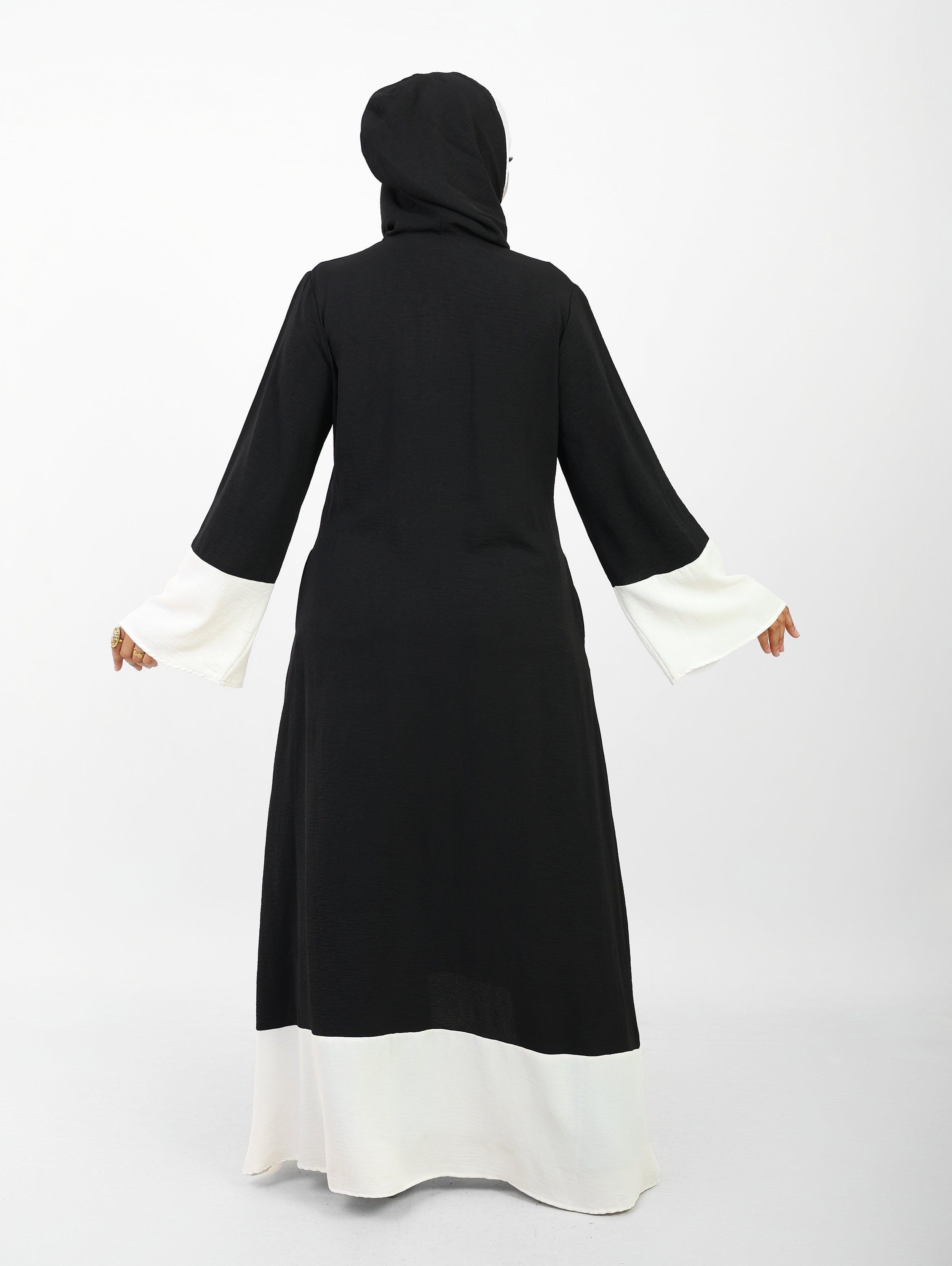 Robe Folla Longue – Tissu Turc CY Bicolore