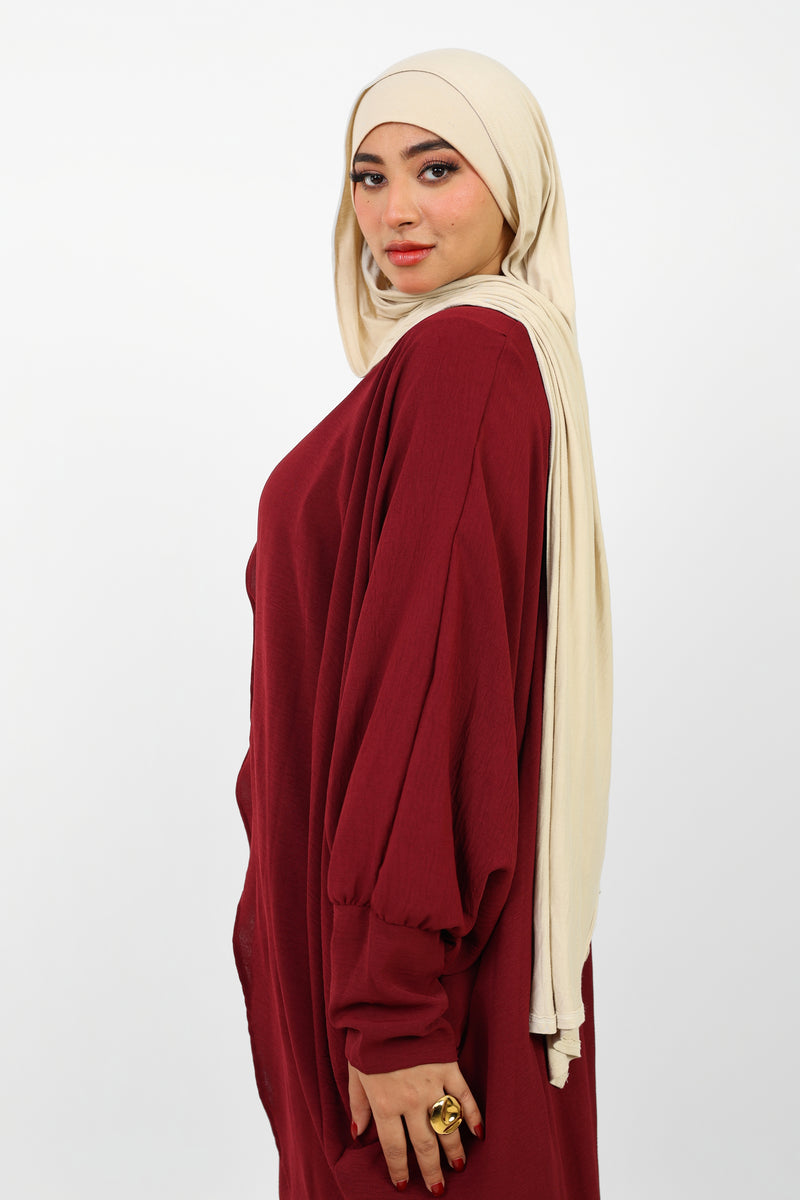 Poncho Maria Femme Ample Style Modeste.