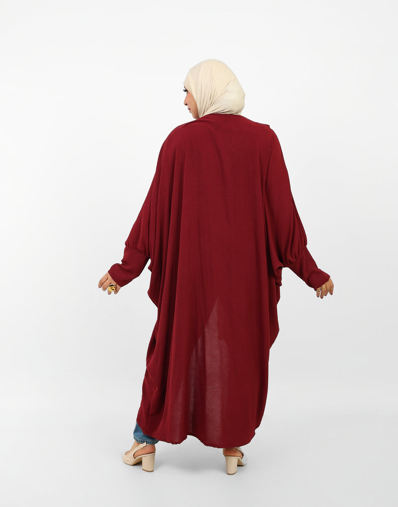 Poncho Maria Femme Ample Style Modeste.
