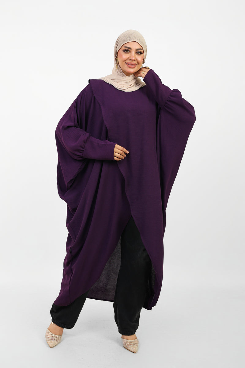 Poncho Maria Femme Ample Style Modeste.