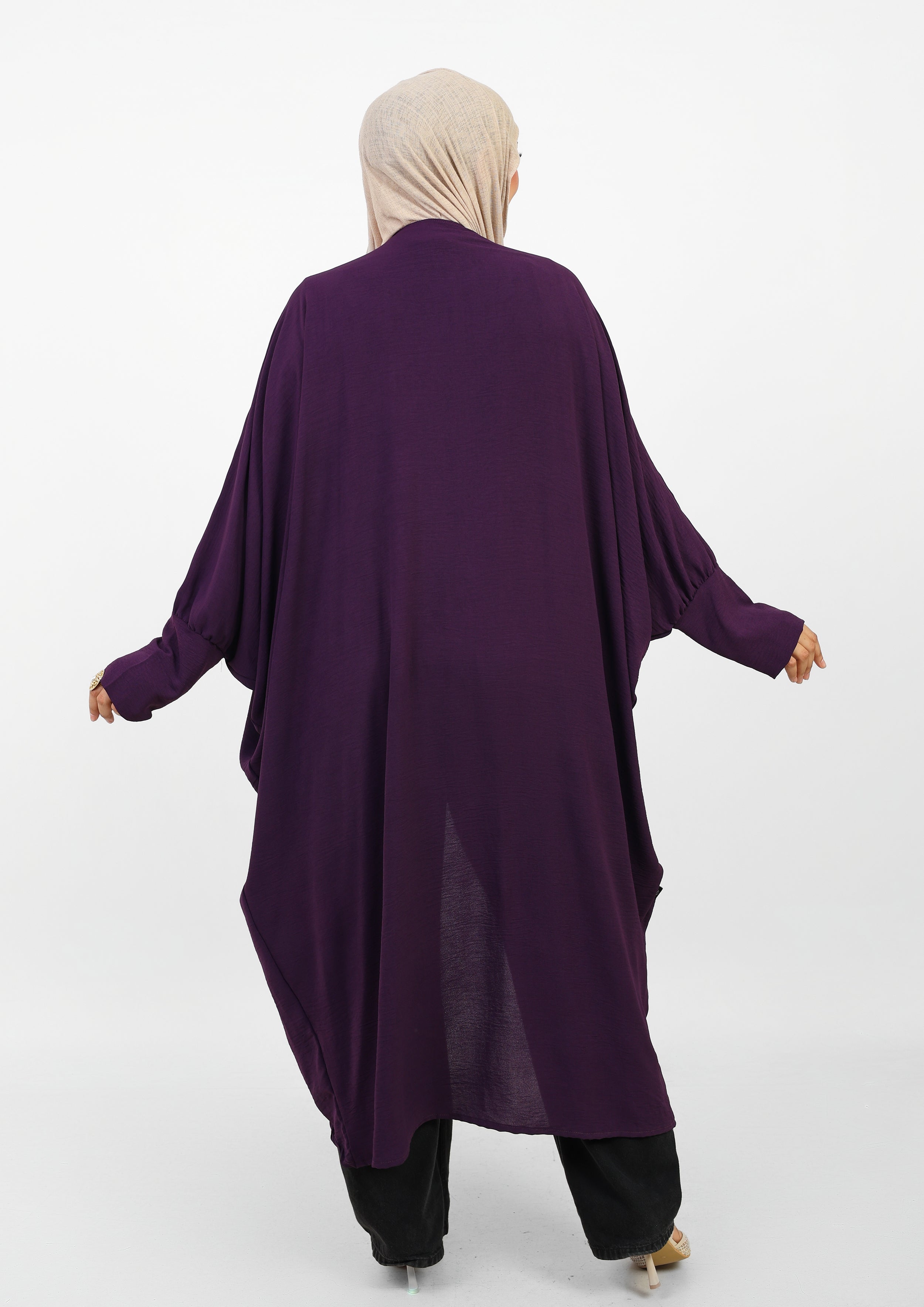 Poncho Maria Femme Ample Style Modeste.