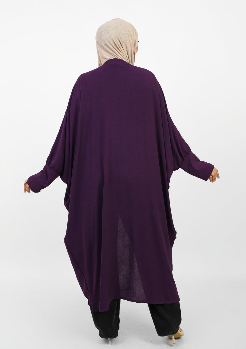 Poncho Maria Femme Ample Style Modeste.