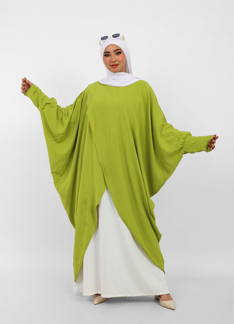 Poncho Maria Femme Ample Style Modeste.
