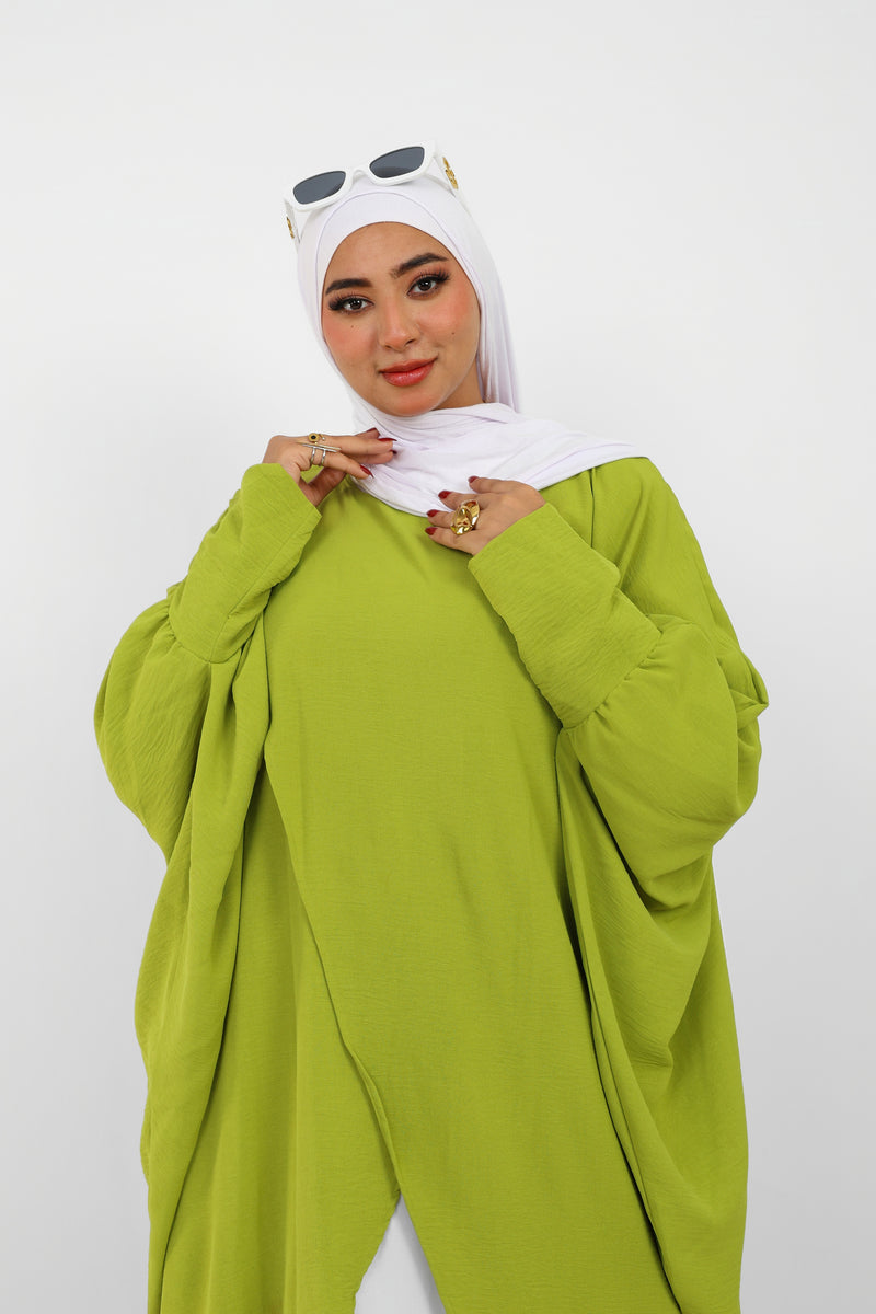 Poncho Maria Femme Ample Style Modeste.