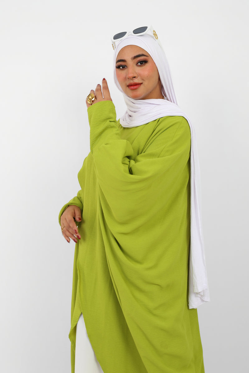 Poncho Maria Femme Ample Style Modeste.