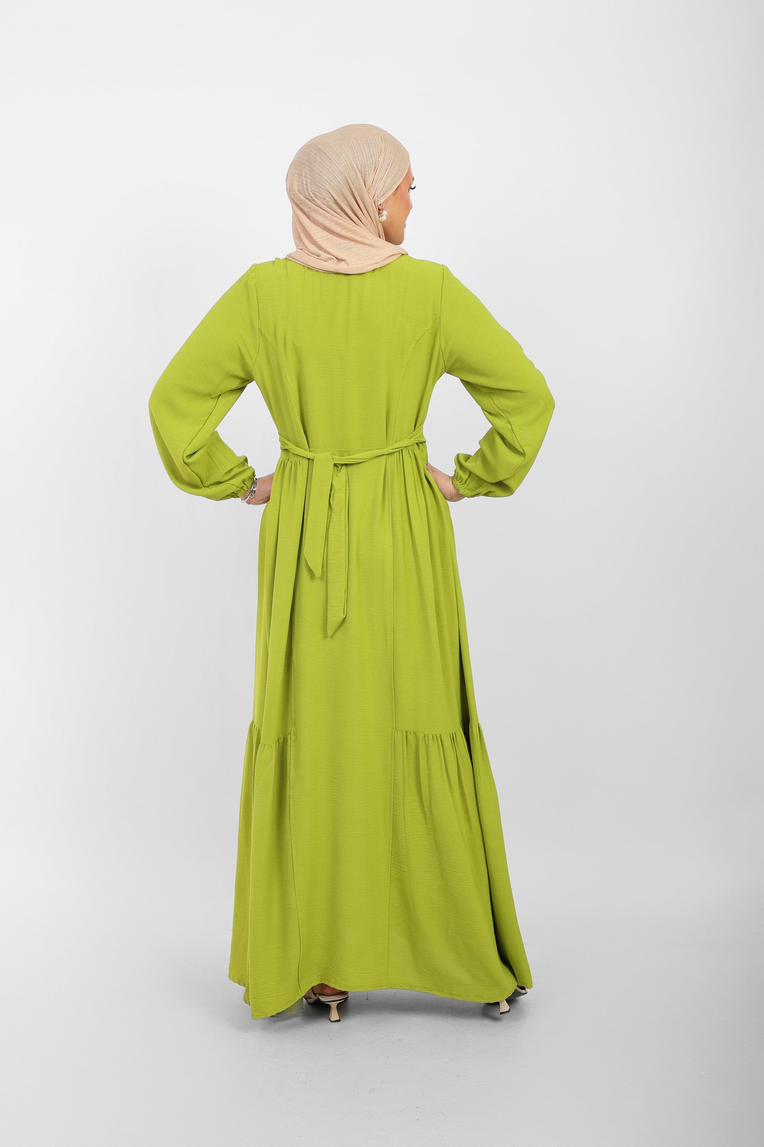 Robe Arwa Longue avec Fermeture Zippée