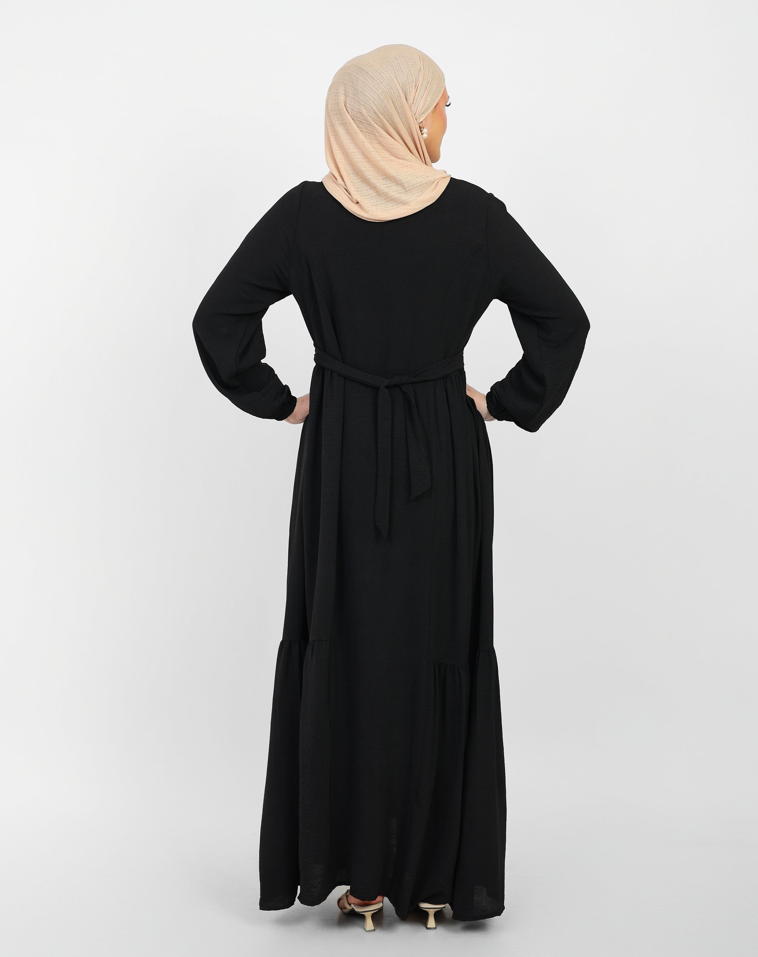 Robe Arwa Longue avec Fermeture Zippée