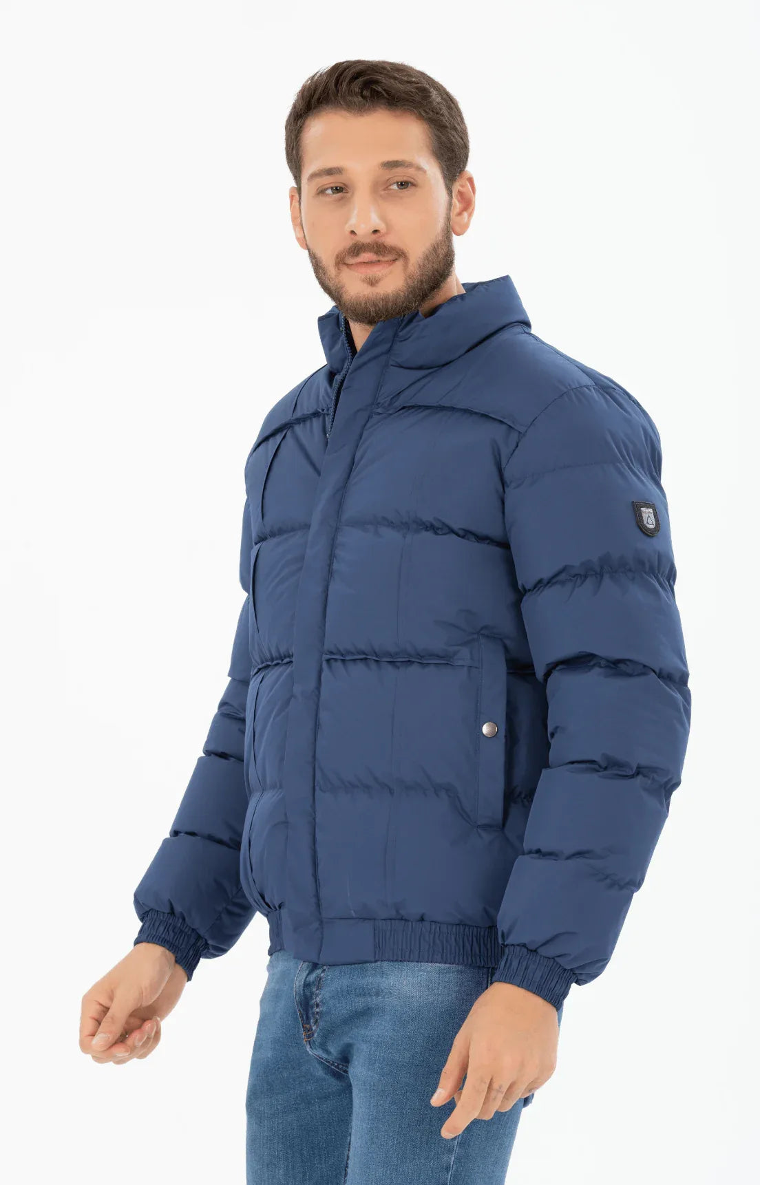 Doudoune sportive homme imperméable et coupe-vent hiver - Justyol