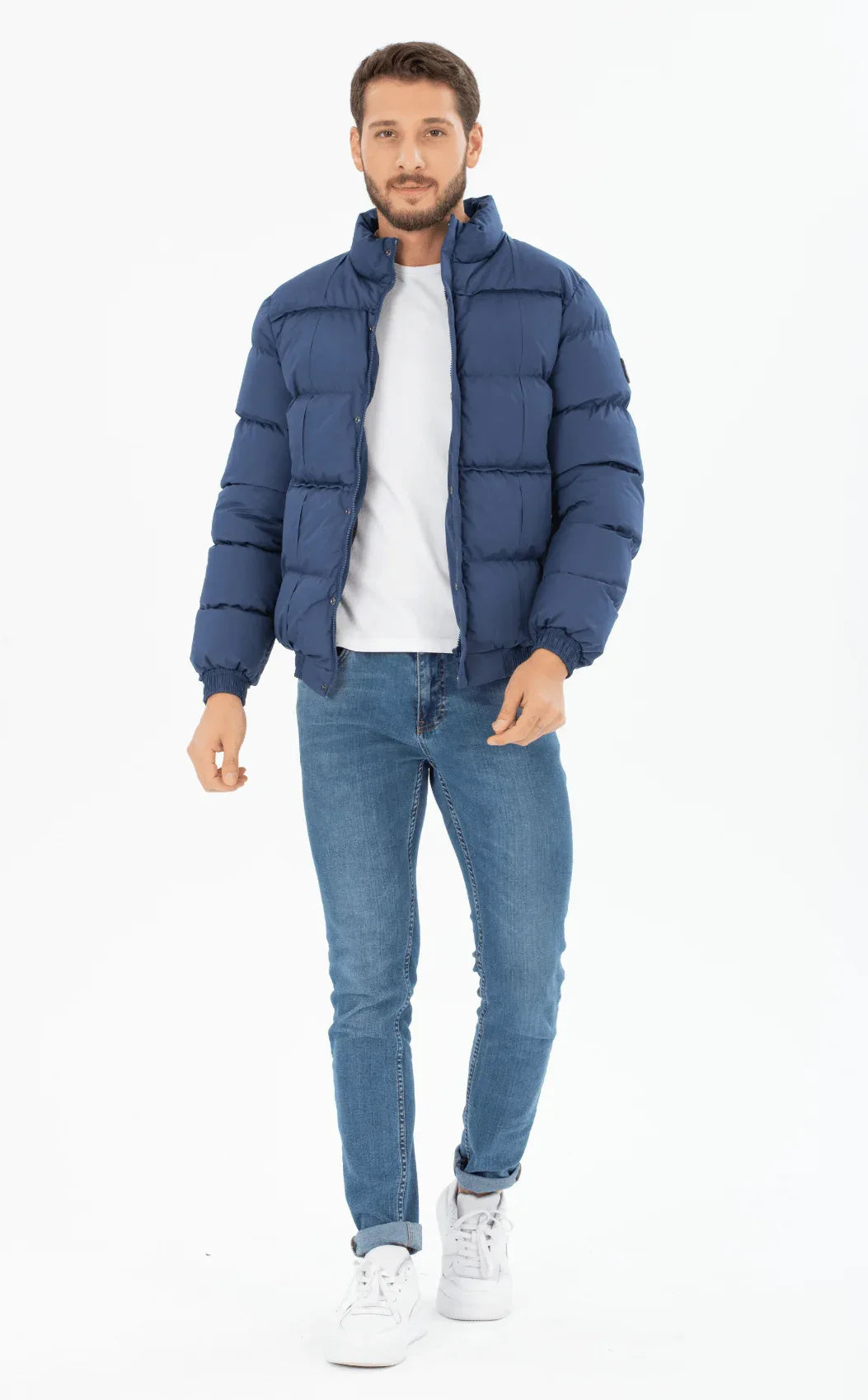 Doudoune sportive homme imperméable et coupe-vent hiver - Justyol