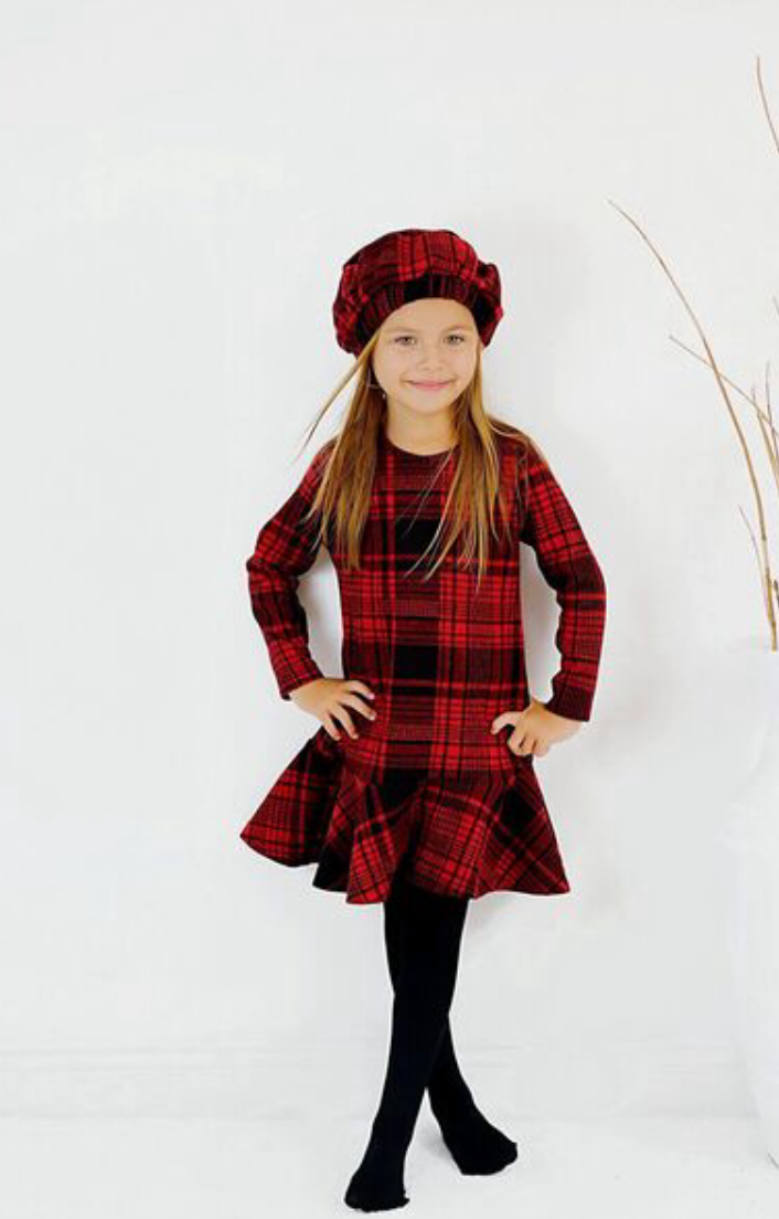 ROBE FILLE ALPIDS AVEC CHAPEAU-40931