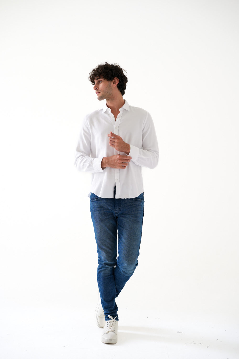 Chemise homme classique et élégante à manches longues – SHI24STCR17422TM1