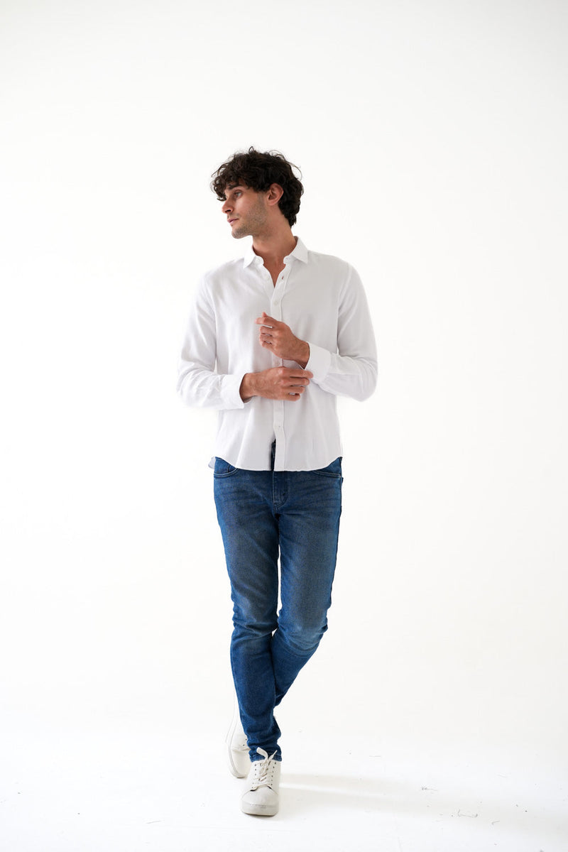 Chemise homme classique et élégante à manches longues – SHI24STCR17422TM1