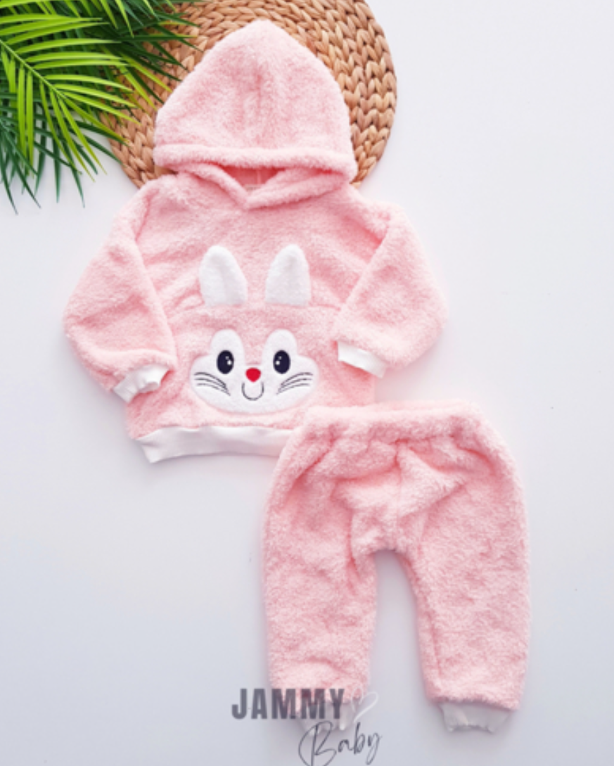 <tc>Ensemble en peluche Welsoft lapin mignon</tc>