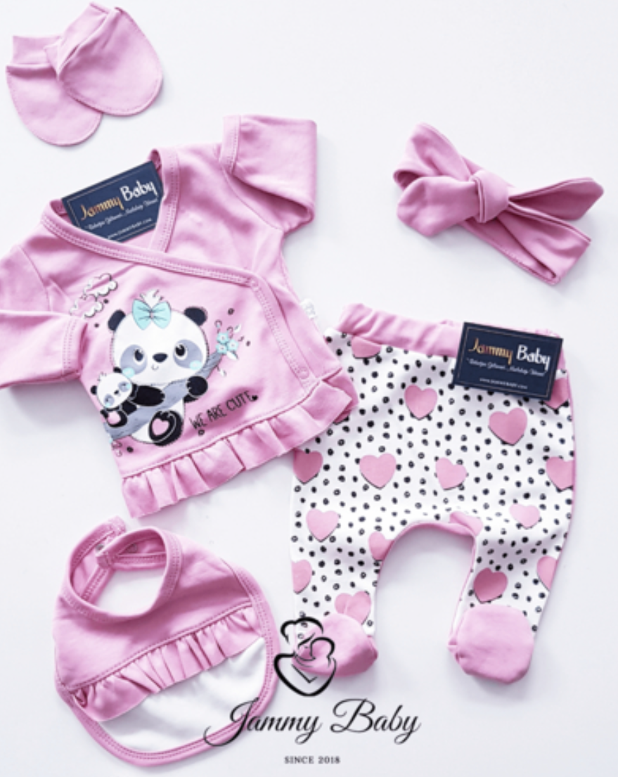 <tc>Ensemble body 5 pièces avec bandeau We Are Cute</tc>