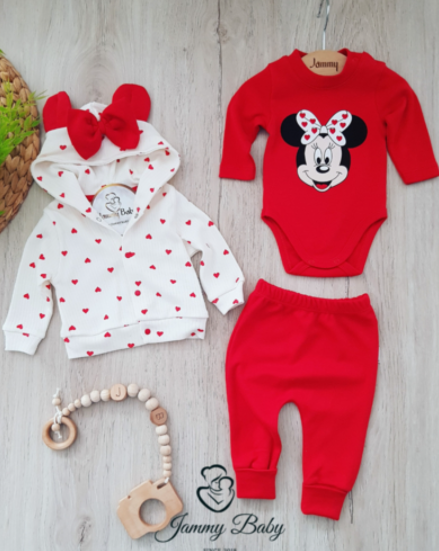 <tc>Ensemble bébé saisonnier Love Minnie</tc>