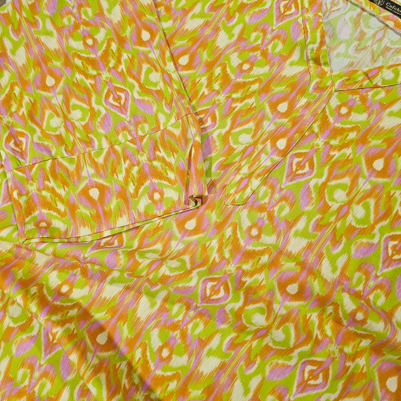 Robe Longue Femme à Imprimé Ethnique – Coupe Ample et Fluide