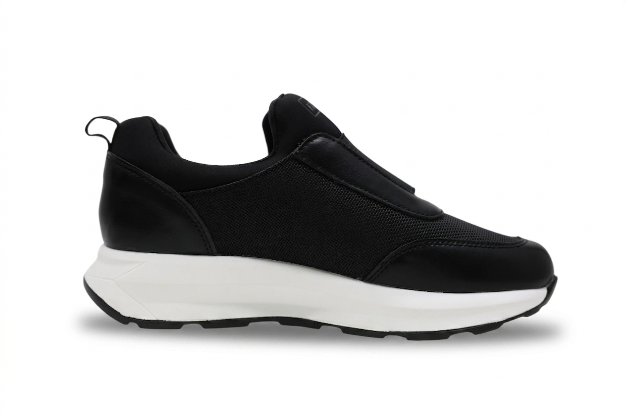 Baskets Slip-On Femme Respirantes à Semelle Épaisse Confort