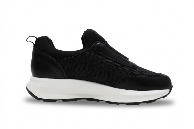 Baskets Slip-On Femme Respirantes à Semelle Épaisse Confort