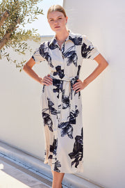 2213 kisa kol viskon elbise - Justyol