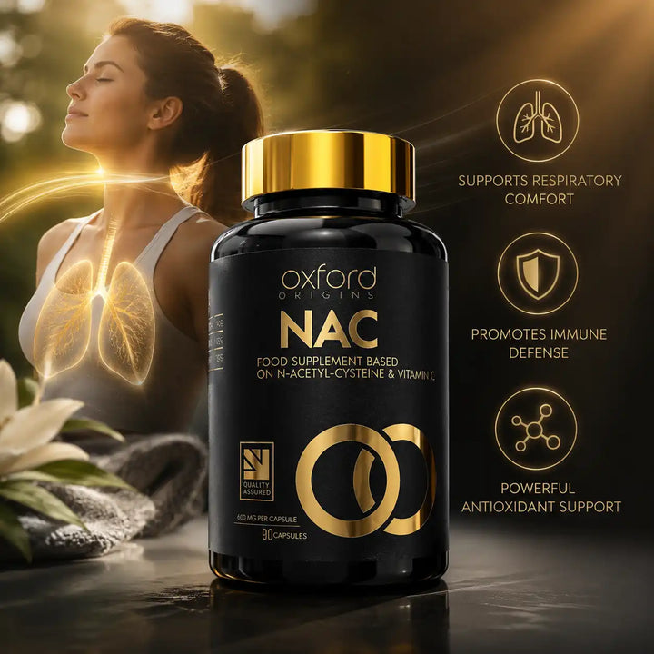 NAC 600 mg + Vitamine C – 90 Capsules