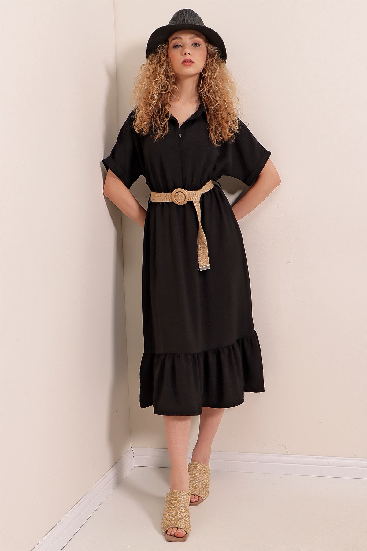 <tc>Robe avec ceinture 2292 mini</tc>