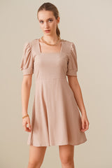 <tc>Robe en tricot à col carré Bigdart 2339.</tc>