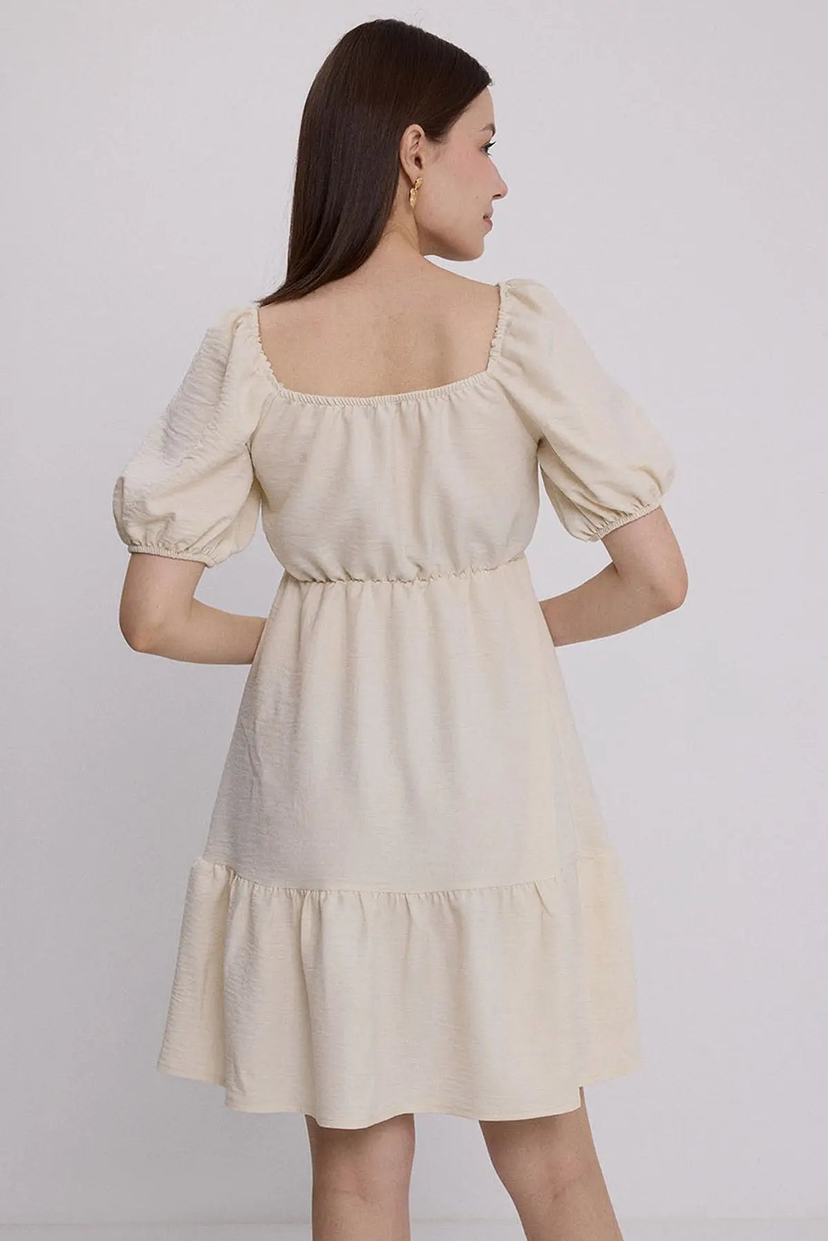 2351 kloş poplin elbise - Justyol