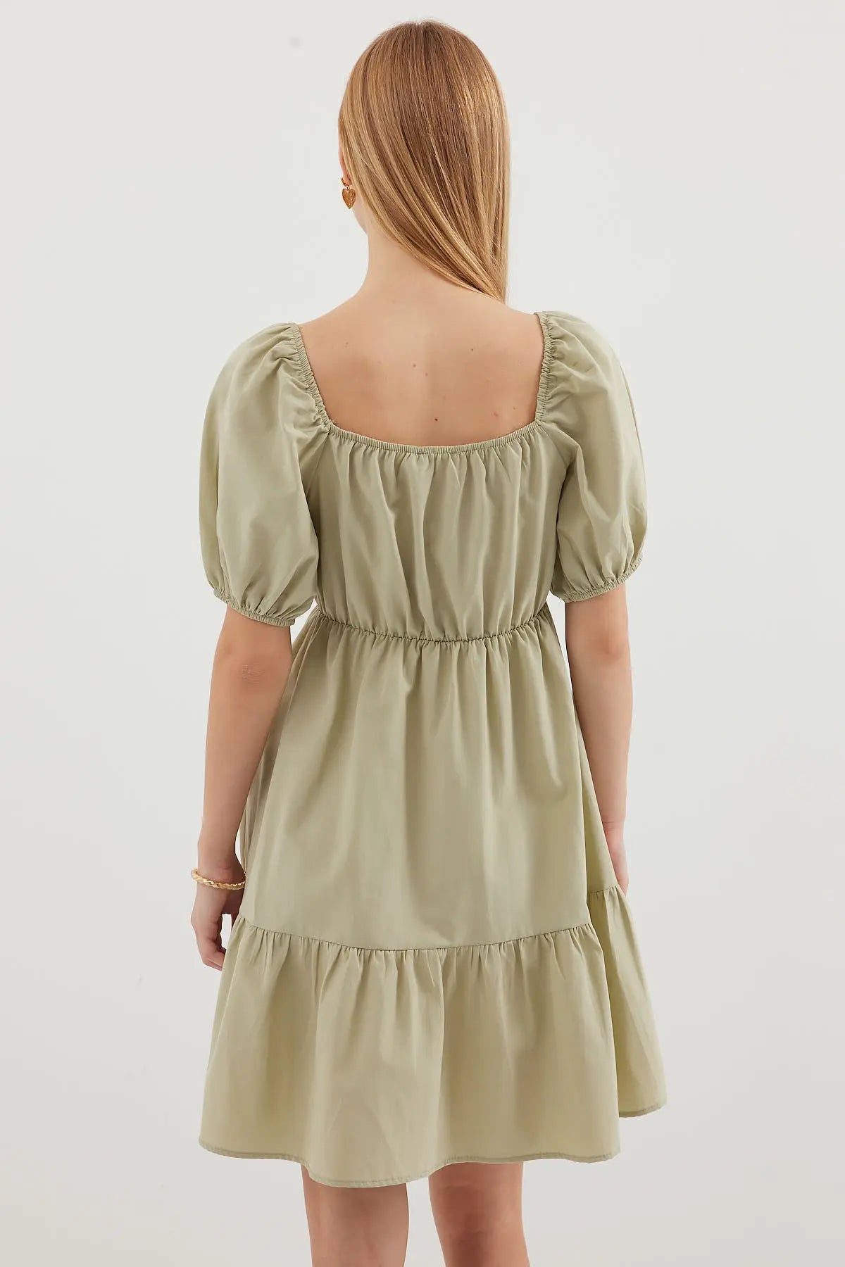 2351 kloş poplin elbise - Justyol