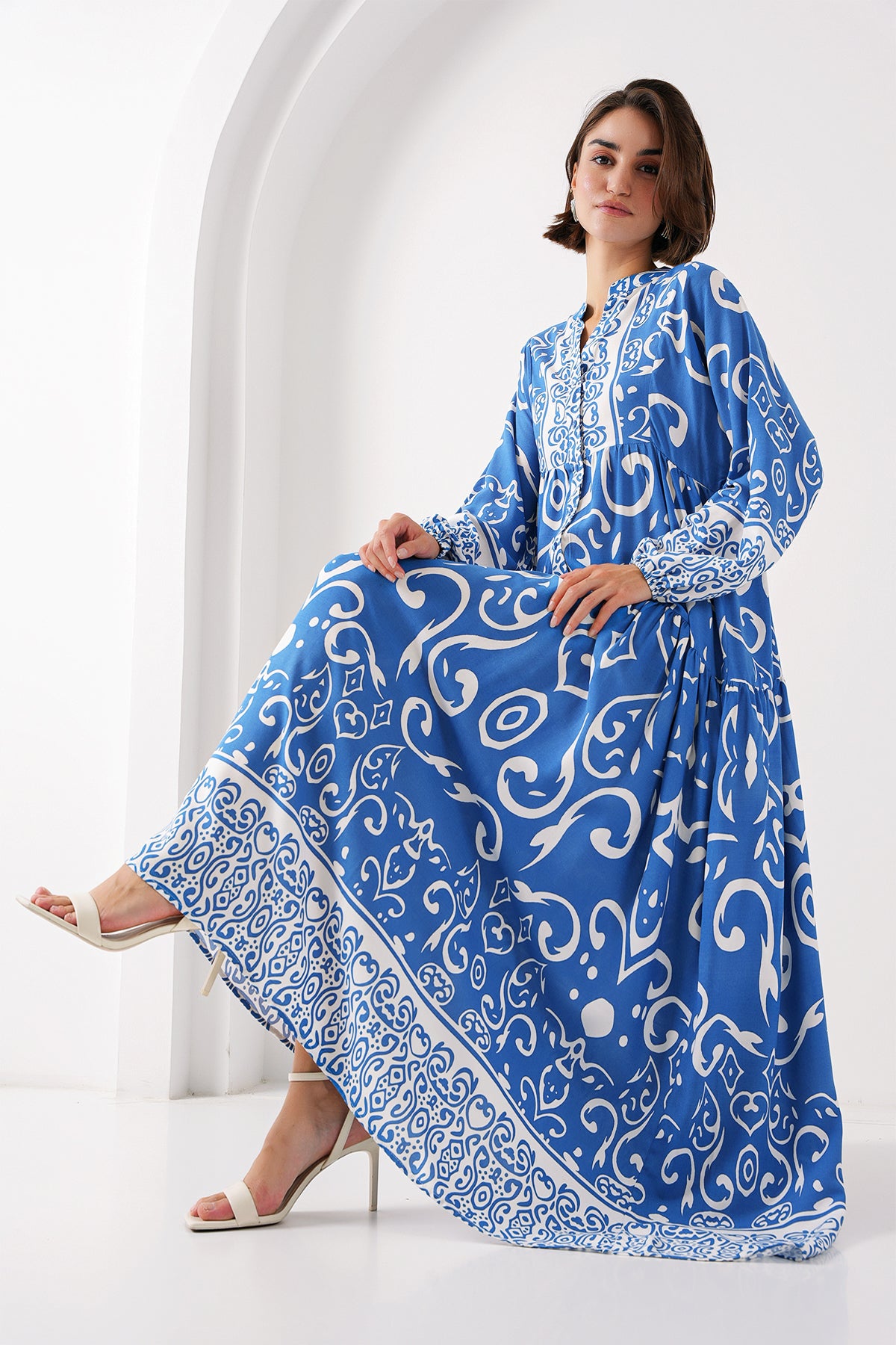 <tc>Robe à motif authentique 2423</tc>