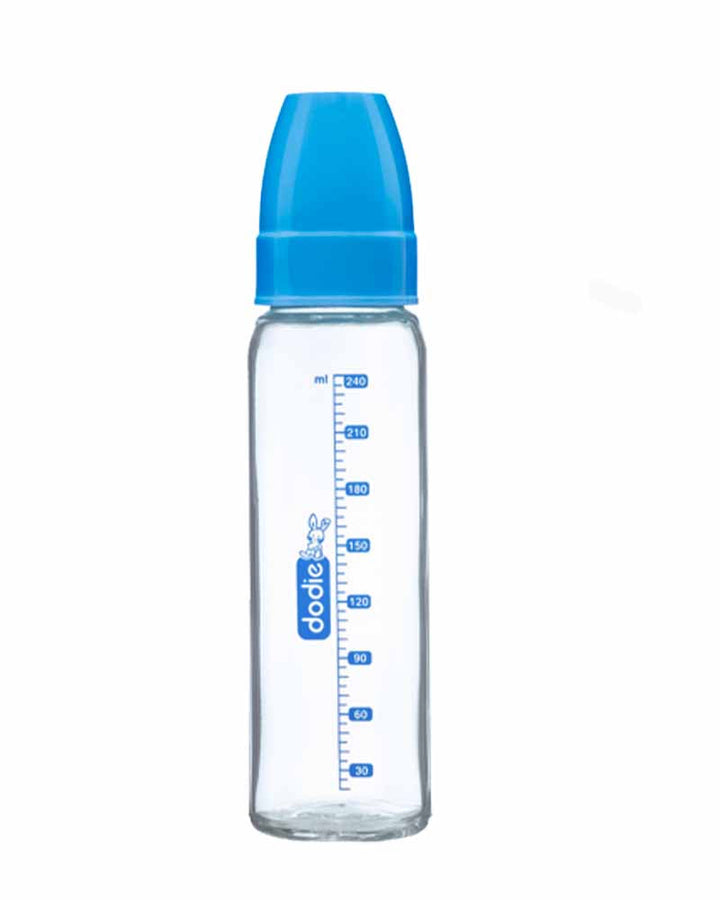 DODIE BIB COL ETROIT VERRE 240ML BLEU LAGOON 1314/2045