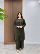 <tc>Ensemble avec pantalon İncilay</tc>