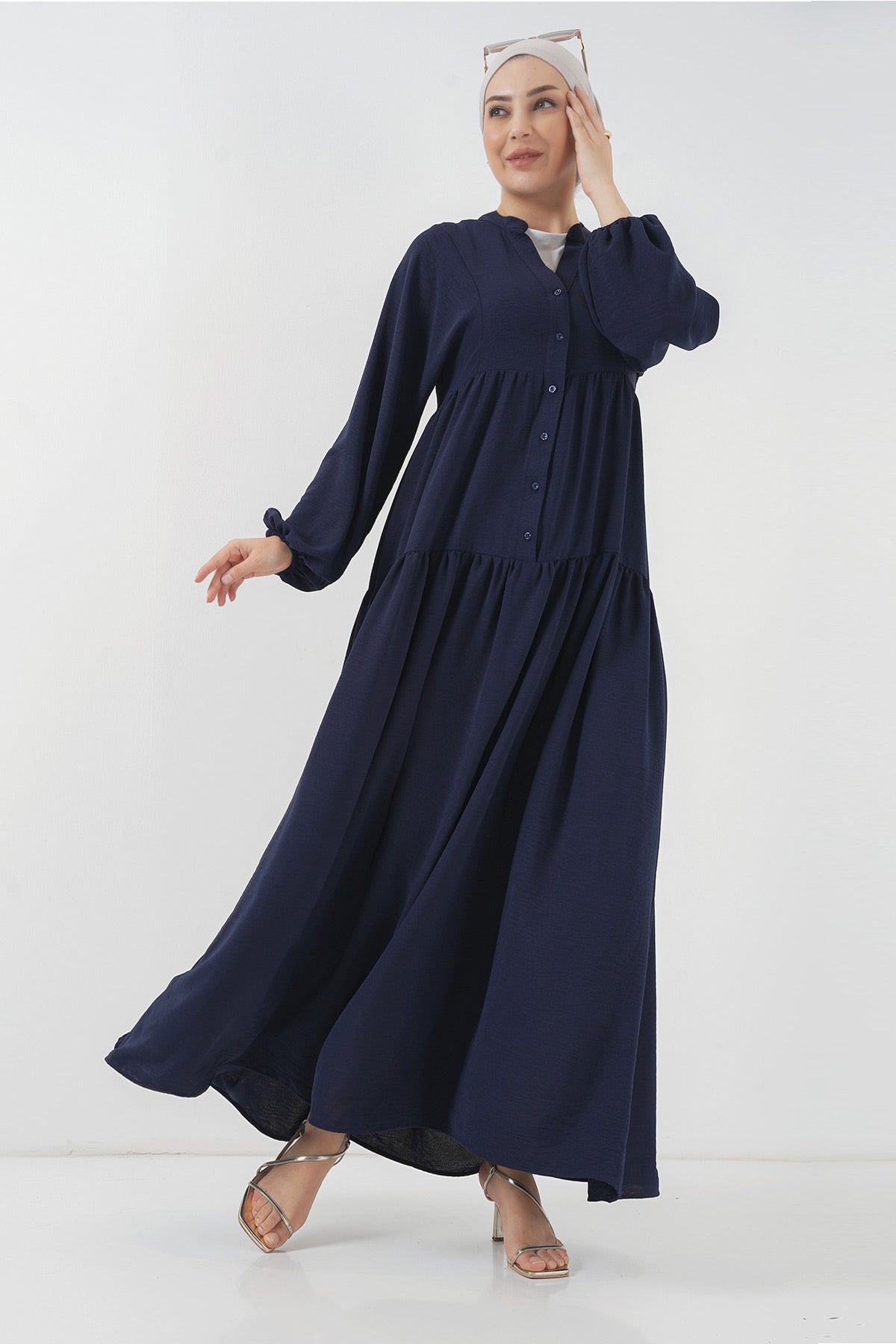 <tc>Robe longue pour femme 2527 style hijab</tc>