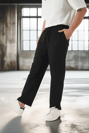 pantalon baggy homme coton léger respirant - Justyol