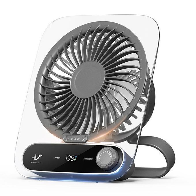 Mini Ventilateur de Bureau USB Rechargeable 3000mAh 199 Vitesses